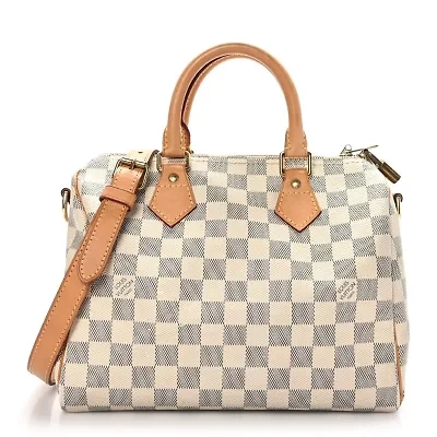 Louis Vuitton Damier Azur Speedy Bandouliere 25 -FINAL SALE NO RETURNS