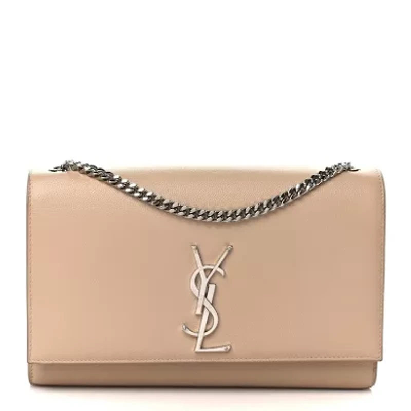 Saint Laurent Kate Tassel Satchel SHW -FINAL SALE NO RETURNS