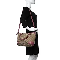 Gucci Sukey Tote Bag GG Canvas -FINAL SALE NO RETURNS