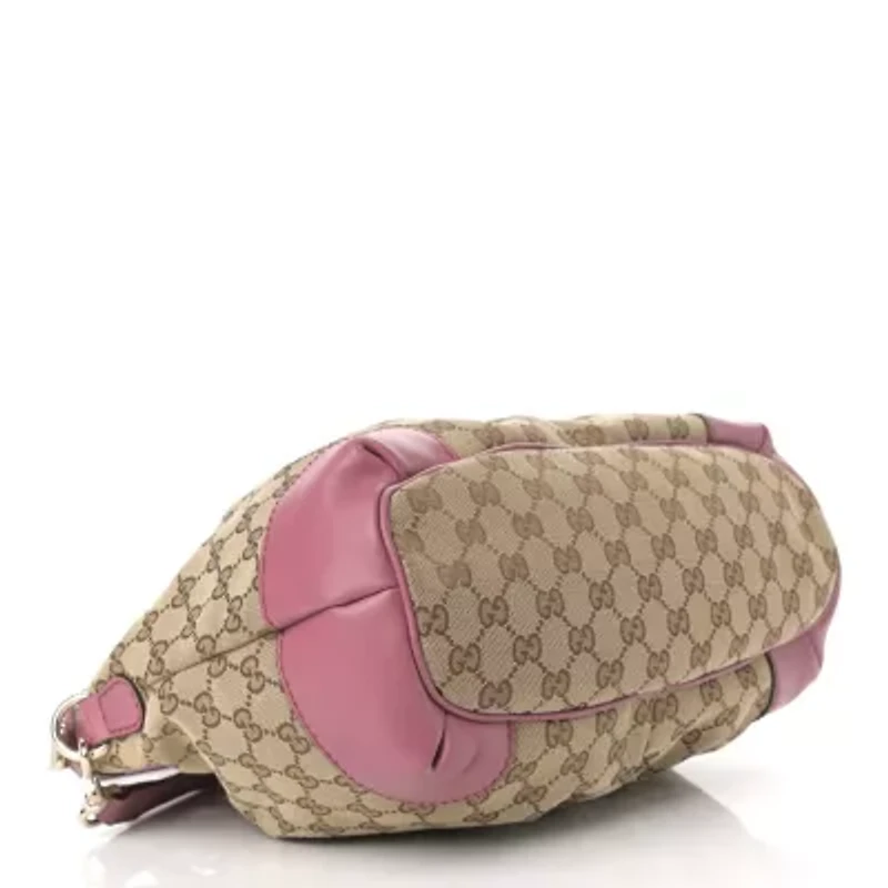 Gucci Sukey Tote Bag GG Canvas -FINAL SALE NO RETURNS