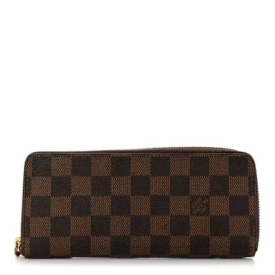 Louis Vuitton Clemence Wallet Damier Ebene -FINAL SALE NO RETURNS