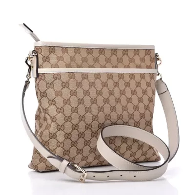 Gucci Medium Flat Messenger Bag -FINAL SALE NO RETURNS