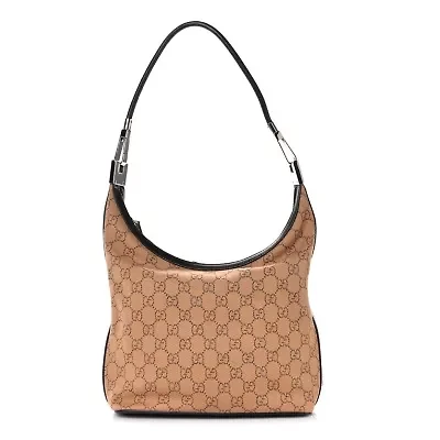 Gucci GG Canvas Shoulder Bag -FINAL SALE NO RETURNS