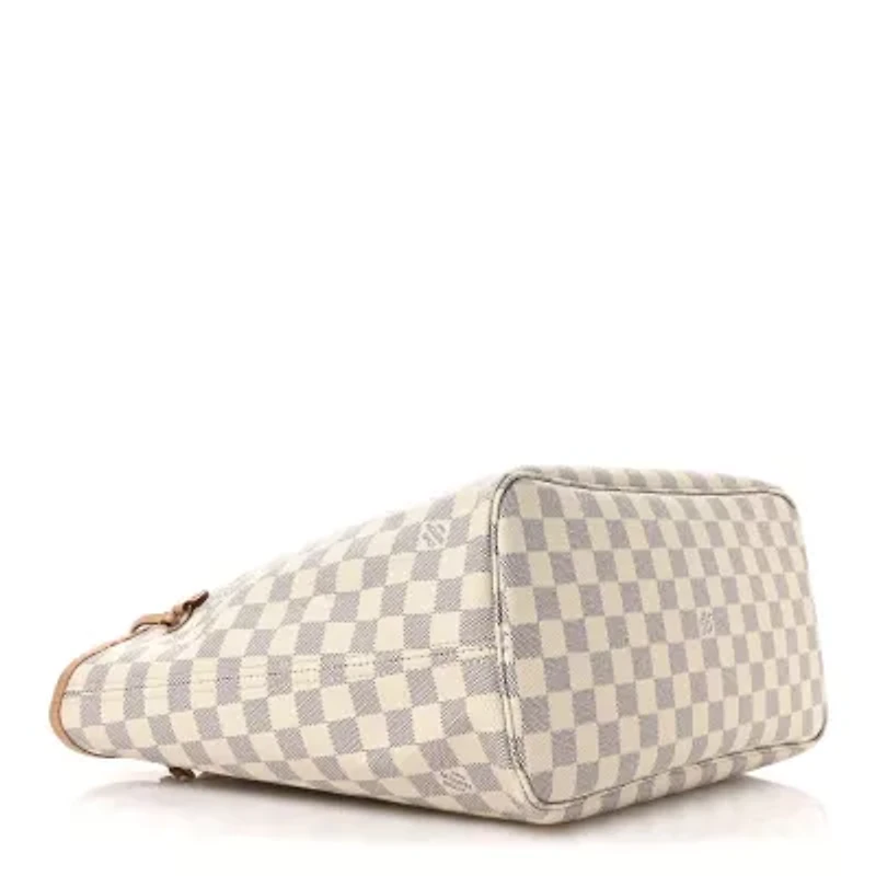 Louis Vuitton Neverfull with Pouch PM Damier Azur -FINAL SALE NO RETURNS