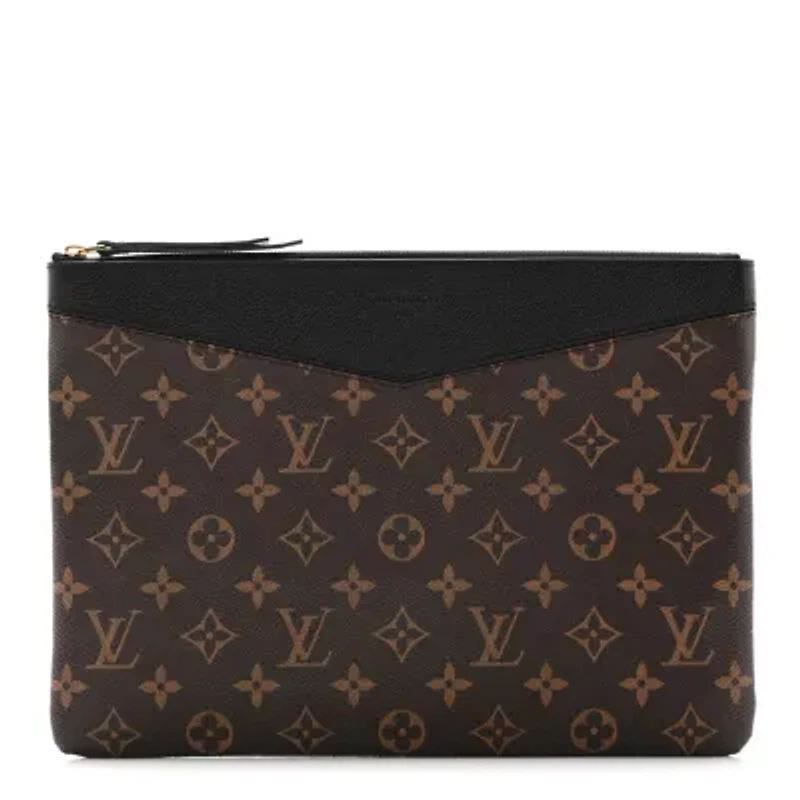 Louis Vuitton Monogram Daily Pouch Black -FINAL SALE NO RETURNS