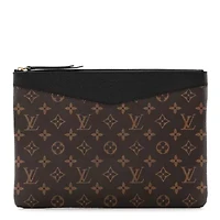 Louis Vuitton Monogram Daily Pouch Black -FINAL SALE NO RETURNS