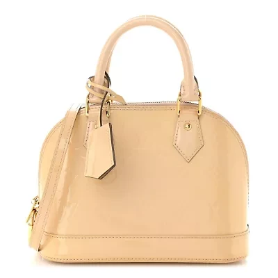 Louis Vuitton Vernis Alma BB Magenta -FINAL SALE NO RETURNS