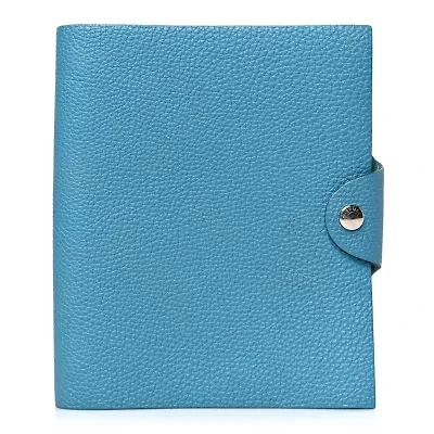 Hermes Togo Ulysse PM Notebook Cover Colvert -FINAL SALE NO RETURNS