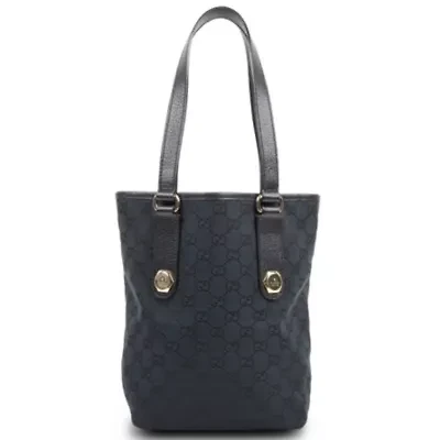 Gucci Charmy Tote Bag GG Canvas -FINAL SALE NO RETURNS