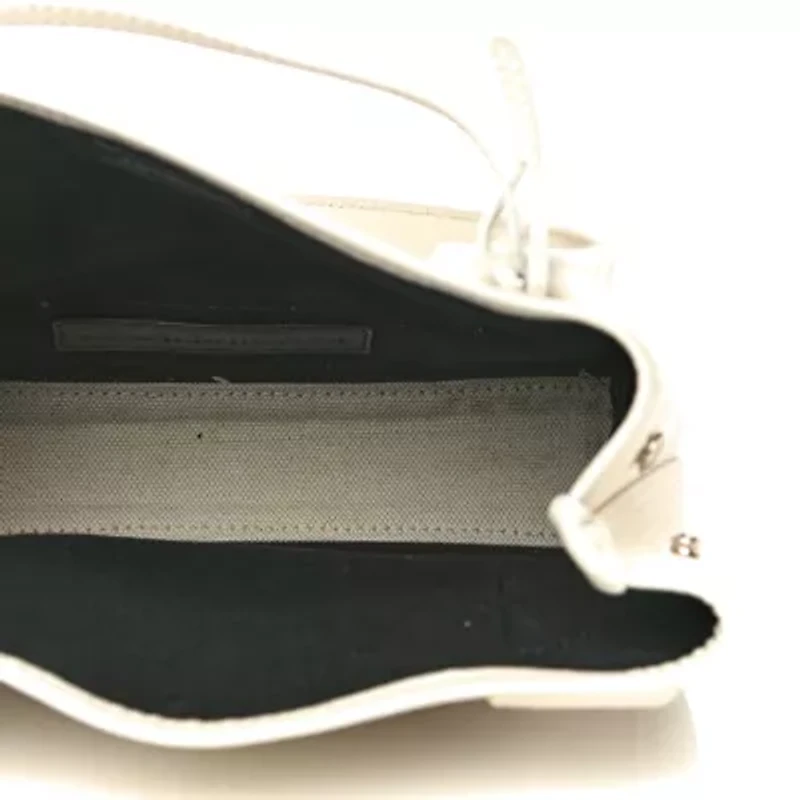 Balenciaga Cotton Canvas Calfskin Navy Cabas XS Natural -FINAL SALE NO RETURNS