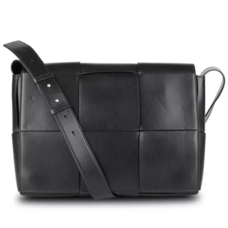 Bottega Veneta Cassette Crossbody Bag Maxi Intrecciato -FINAL SALE NO RETURNS