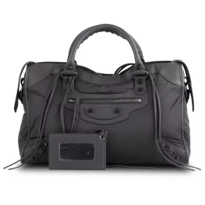 Balenciaga Nylon Classic City Balenciaga Chevre -FINAL SALE NO RETURNS