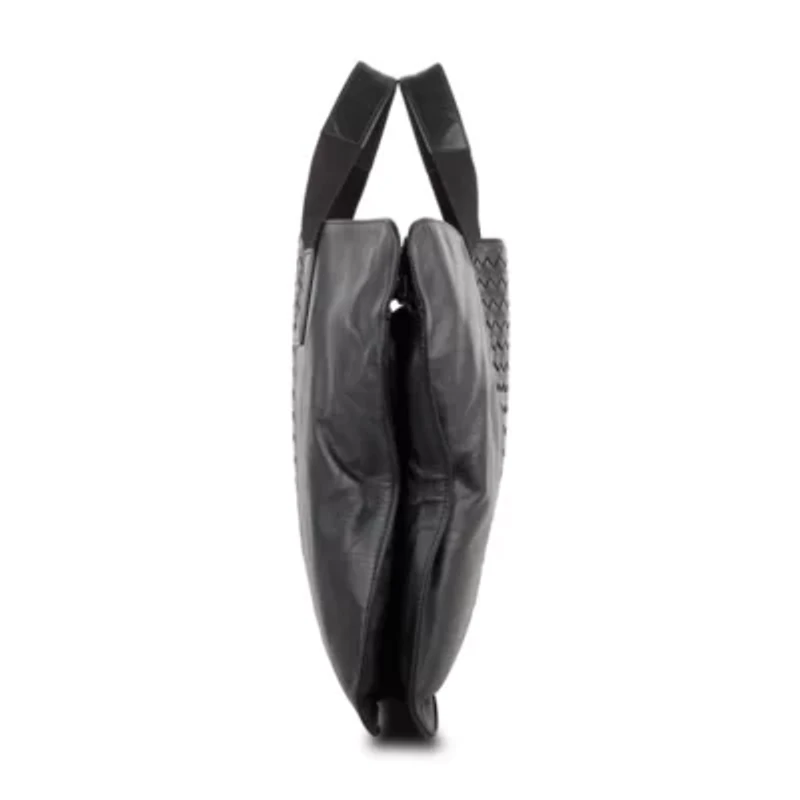 Bottega Veneta Two-Way Business Bag Intrecciato -FINAL SALE NO RETURNS