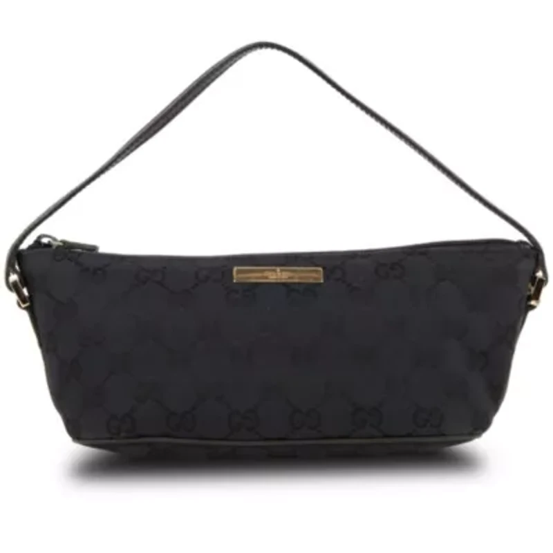 Gucci Boat Pochette GG Canvas -FINAL SALE NO RETURNS