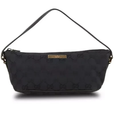 Gucci Boat Pochette GG Canvas -FINAL SALE NO RETURNS