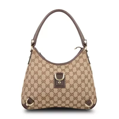 Gucci Abbey Shoulder Bag GG Canvas -FINAL SALE NO RETURNS