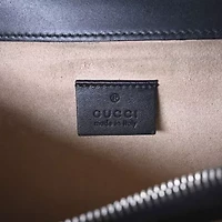 Gucci Velvet GG Monogram Small Dionysus Shoulder Bag Black -FINAL SALE NO RETURNS
