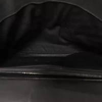 Saint Laurent Sheepskin Matelasse Large Monogram College Satchel Dark Anthracite -FINAL SALE NO RETURNS