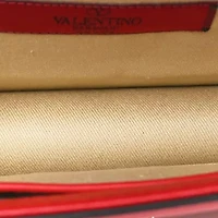 Valentino Garavani Vitello Medium Glam Lock Rockstud Flap Pop Apple -FINAL SALE NO RETURNS