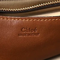 Chloe Grained Lambskin Calfskin Small Lexa Shoulder Bag Black -FINAL SALE NO RETURNS