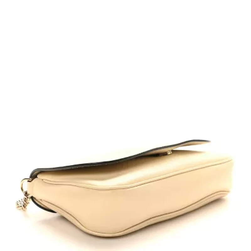 Gucci Cellarius Calfskin Medium Soho Flap Crossbody Ivoire -FINAL SALE NO RETURNS