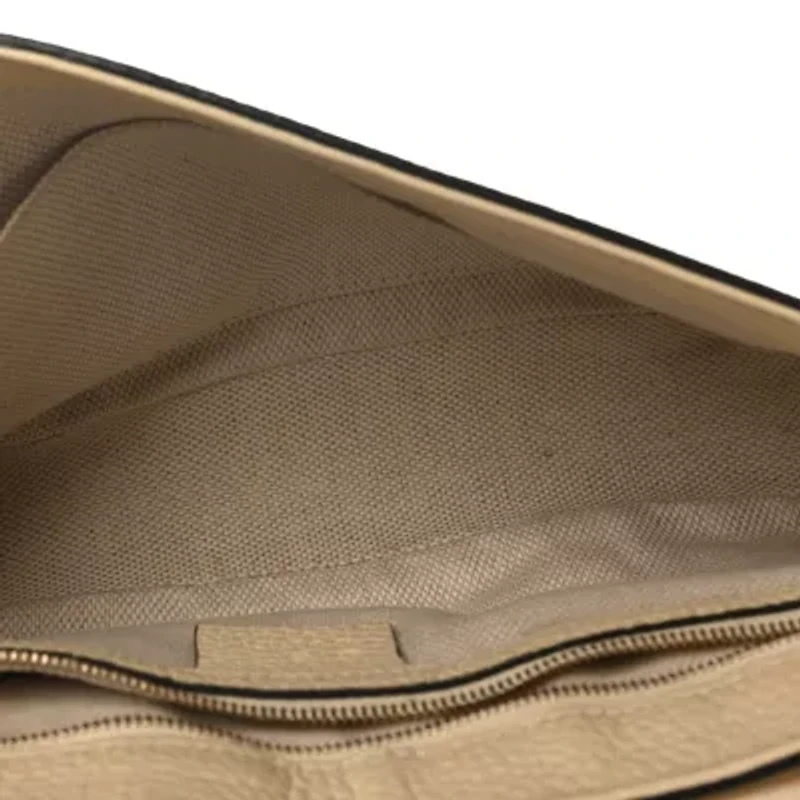 Gucci Cellarius Calfskin Medium Soho Flap Crossbody Ivoire -FINAL SALE NO RETURNS