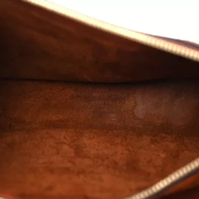 Burberry Suede Small Shield Sling Bag Bruciato -FINAL SALE NO RETURNS