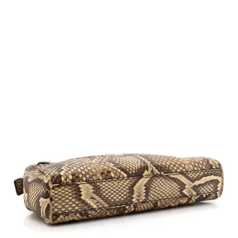 Gucci Snakeskin Small Re(Belle) Crossbody Bag Beige -FINAL SALE NO RETURNS
