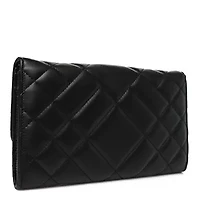 Versace Lambskin Quilted Medusa Wallet on Chain Crossbody Black Gold -FINAL SALE NO RETURNS