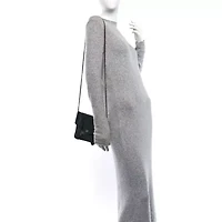 Proenza Schouler Lambskin Large PS1 Chain Wallet Black -FINAL SALE NO RETURNS