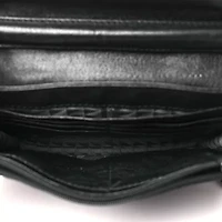 Proenza Schouler Lambskin Large PS1 Chain Wallet Black -FINAL SALE NO RETURNS