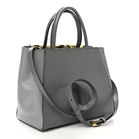 Fendi Vitello Elite Petite 2Jours Tote Black -FINAL SALE NO RETURNS