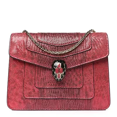 Bvlgari Karung Serpenti Forever Crossbody Pink -FINAL SALE NO RETURNS