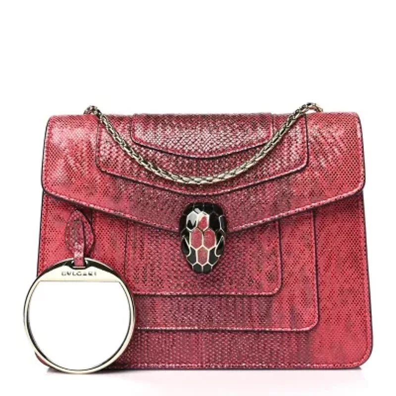 Bvlgari Karung Serpenti Forever Crossbody Pink -FINAL SALE NO RETURNS