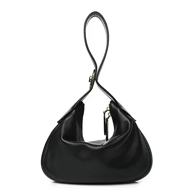 Valentino Nappa Small Go-Hobo Black -FINAL SALE NO RETURNS