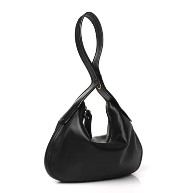 Valentino Nappa Small Go-Hobo Black -FINAL SALE NO RETURNS