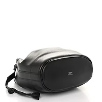 Hermes Evergrain Market Drawstring Bag 28 Black -FINAL SALE NO RETURNS