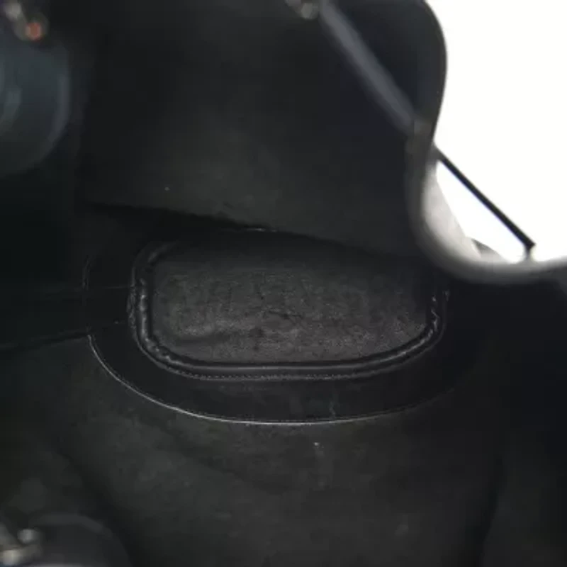 Hermes Evergrain Market Drawstring Bag 28 Black -FINAL SALE NO RETURNS