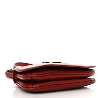 Gucci Roxy Calfskin Web Mini Blondie Shoulder Bag Blondie Red -FINAL SALE NO RETURNS