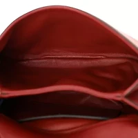 Gucci Roxy Calfskin Web Mini Blondie Shoulder Bag Blondie Red -FINAL SALE NO RETURNS