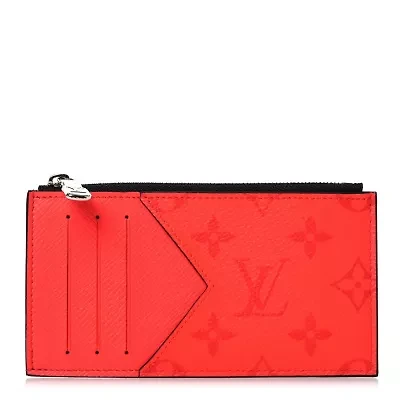 Louis Vuitton Taigarama Coin Card Holder Rogue -FINAL SALE NO RETURNS
