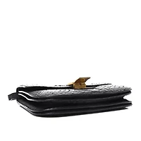 Celine Snakeskin Medium Classic Box Flap Bag Black -FINAL SALE NO RETURNS