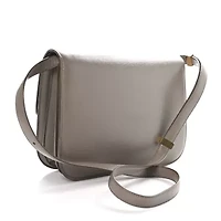 Celine Liege Calfskin Medium Classic Box Flap Bag Souris -FINAL SALE NO RETURNS