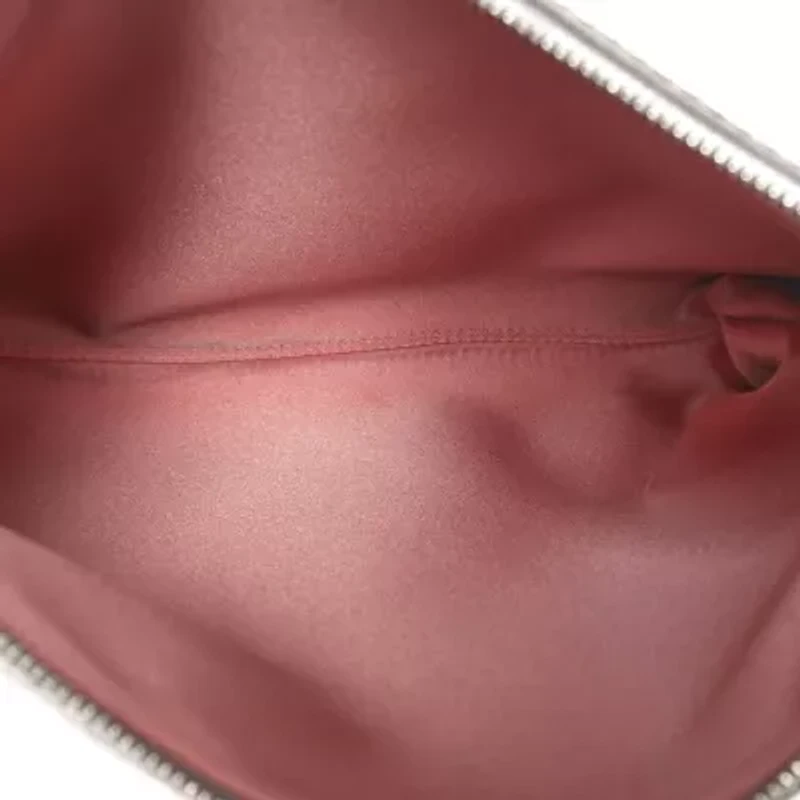 Jimmy Choo Sequin Callie Shoulder Bag Silver Black -FINAL SALE NO RETURNS