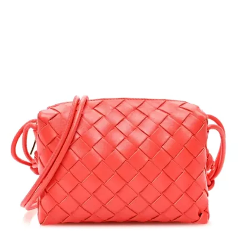 Bottega Veneta Nappa Intrecciato Mini Loop Camera Bag Sunburst -FINAL SALE NO RETURNS