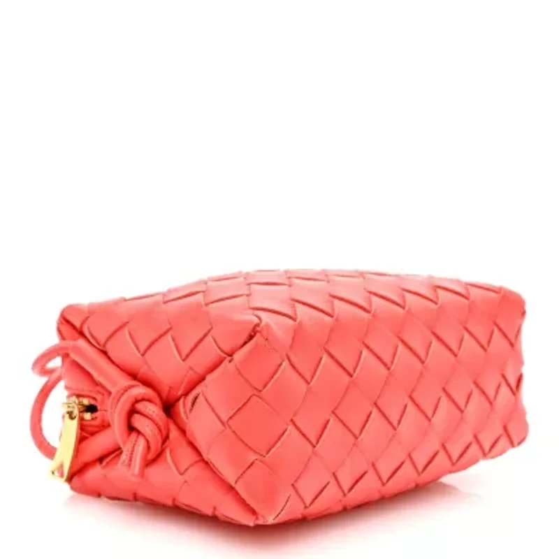 Bottega Veneta Nappa Intrecciato Mini Loop Camera Bag Sunburst -FINAL SALE NO RETURNS
