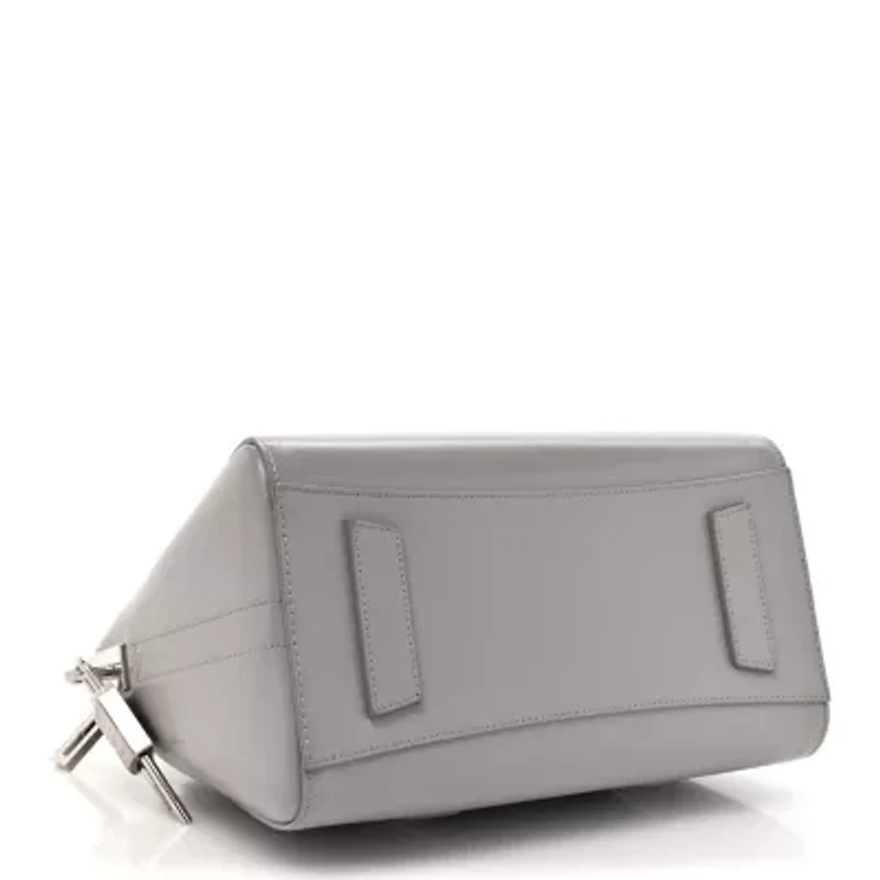 Givenchy Box Calfskin Medium Lock Antigona Grey -FINAL SALE NO RETURNS