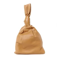 Bottega Veneta Supple Calfskin BV Twist Caramel -FINAL SALE NO RETURNS