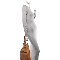 Bottega Veneta Supple Calfskin BV Twist Caramel -FINAL SALE NO RETURNS