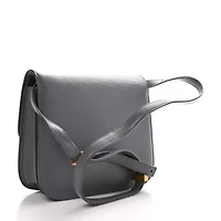 Celine Liege Calfskin Medium Classic Box Flap Bag Grey -FINAL SALE NO RETURNS